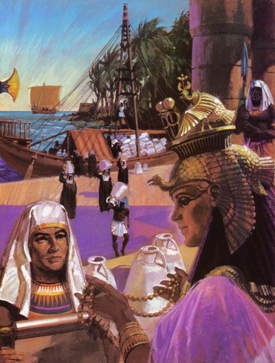 Nehsi, de pionier ontdekkingsreiziger van het oude Egypte door English School